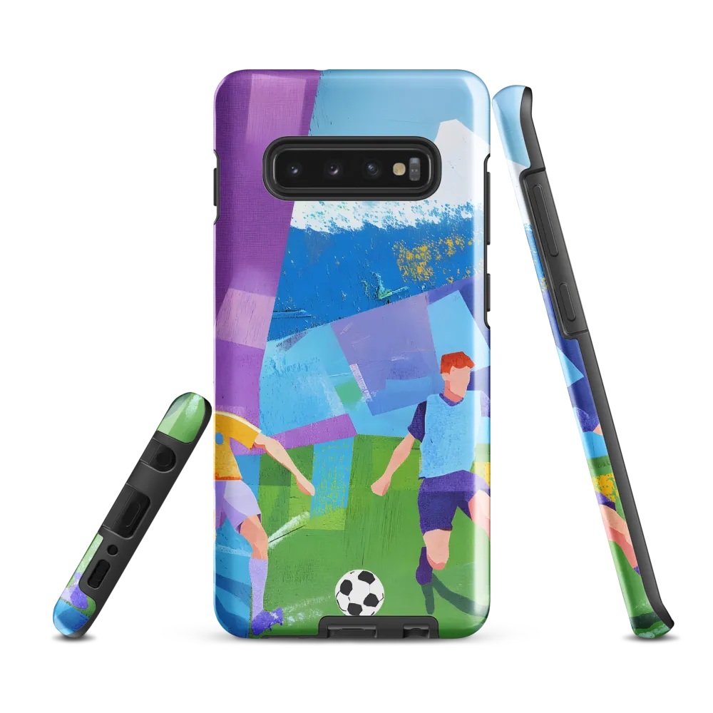 Dynamic Duel on the Field | Phone Case |  S10 Plus | Tough Case | Glossy