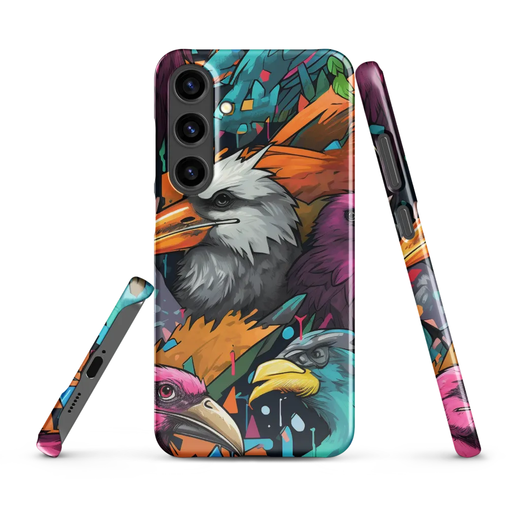 Avian Vortex: A Celebration of Color and Form