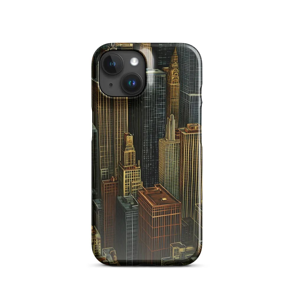 Urban Elegance: A Golden Cityscape