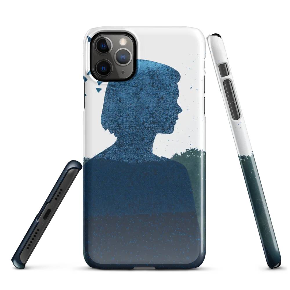 Blue Contemplation | Phone Case |  11 Pro Max | Snap Case | Glossy