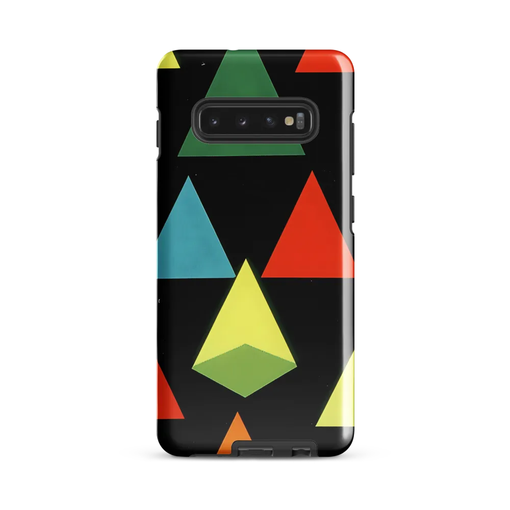 Geometric Harmony in Color | Phone Case |  S10 Plus | Tough Case | Glossy