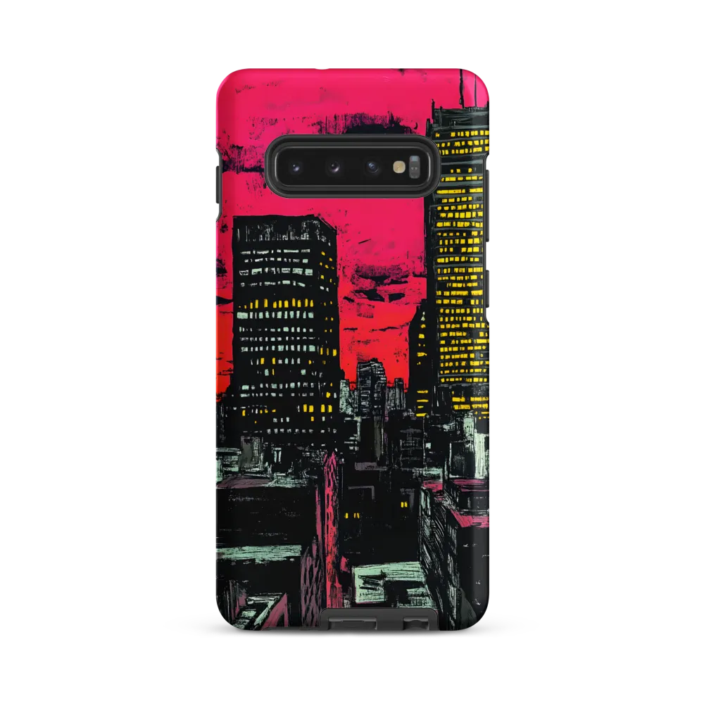 Urban Pulse at Dusk