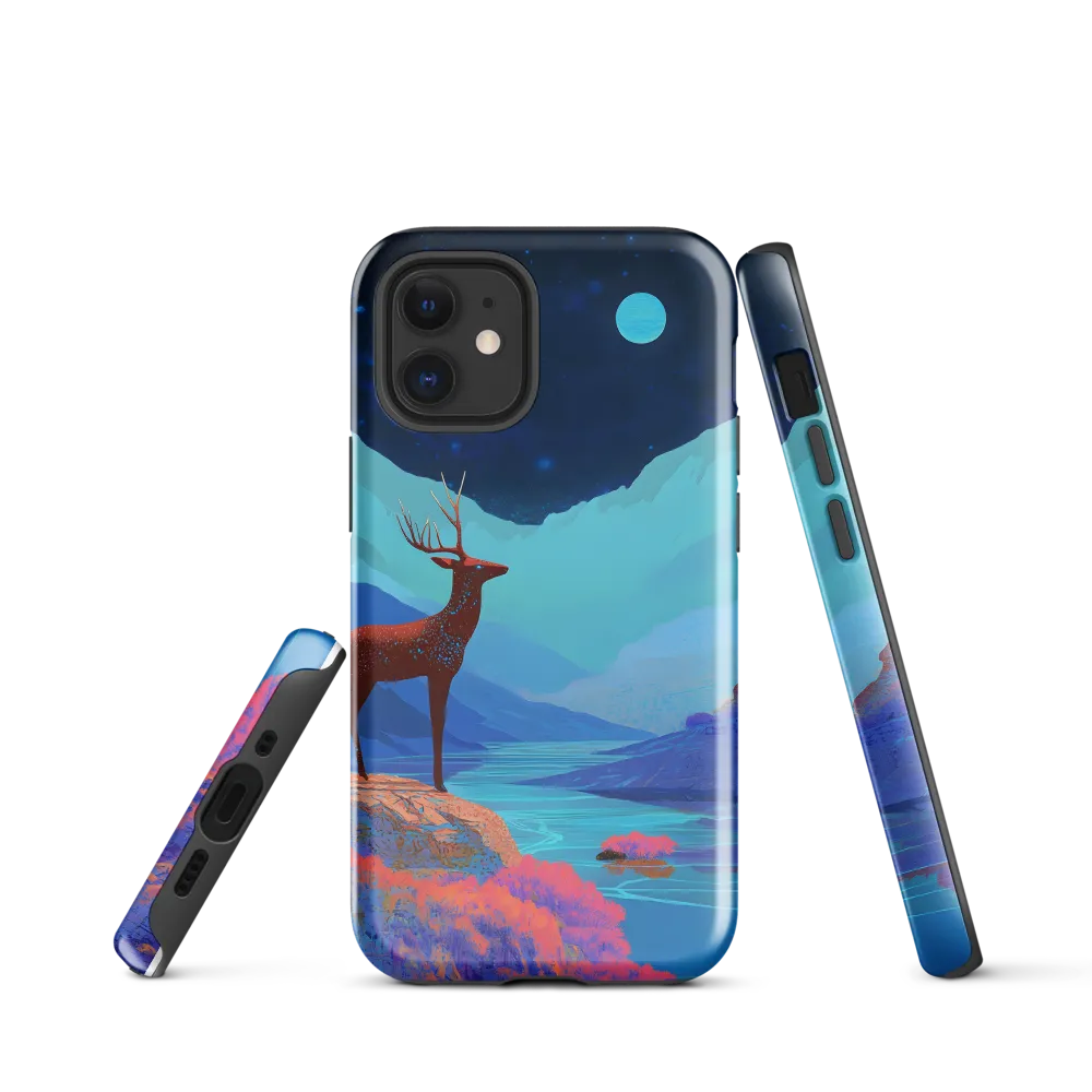 Cosmic Serenity: The Starlit Stag