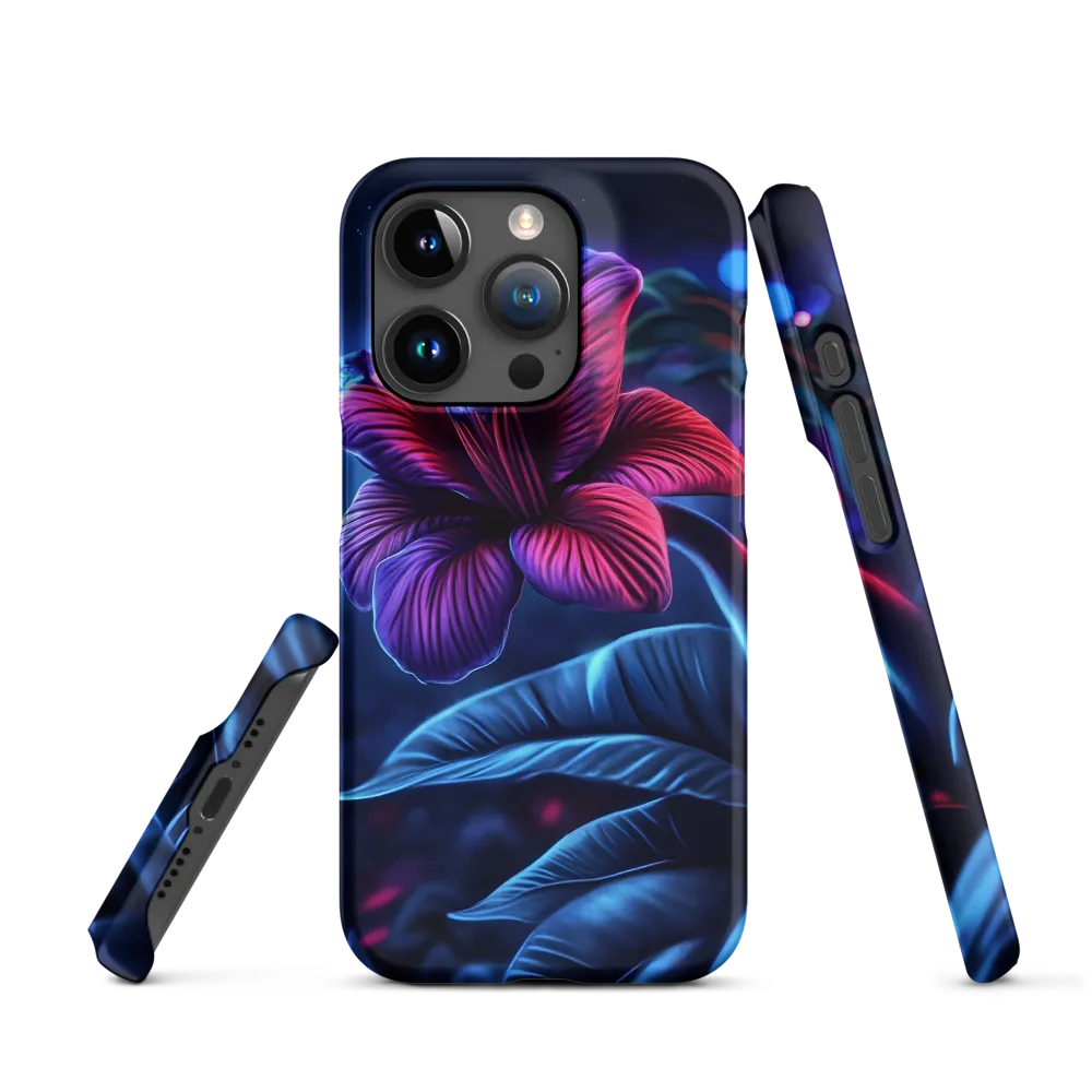 Illuminated Serenity: The Surreal Blossom