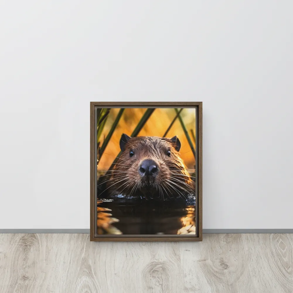 Beaver Serenity: A Natural Portrait