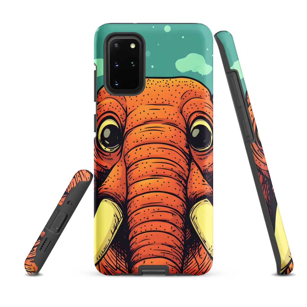 Whimsical Majesty: The Playful Elephant