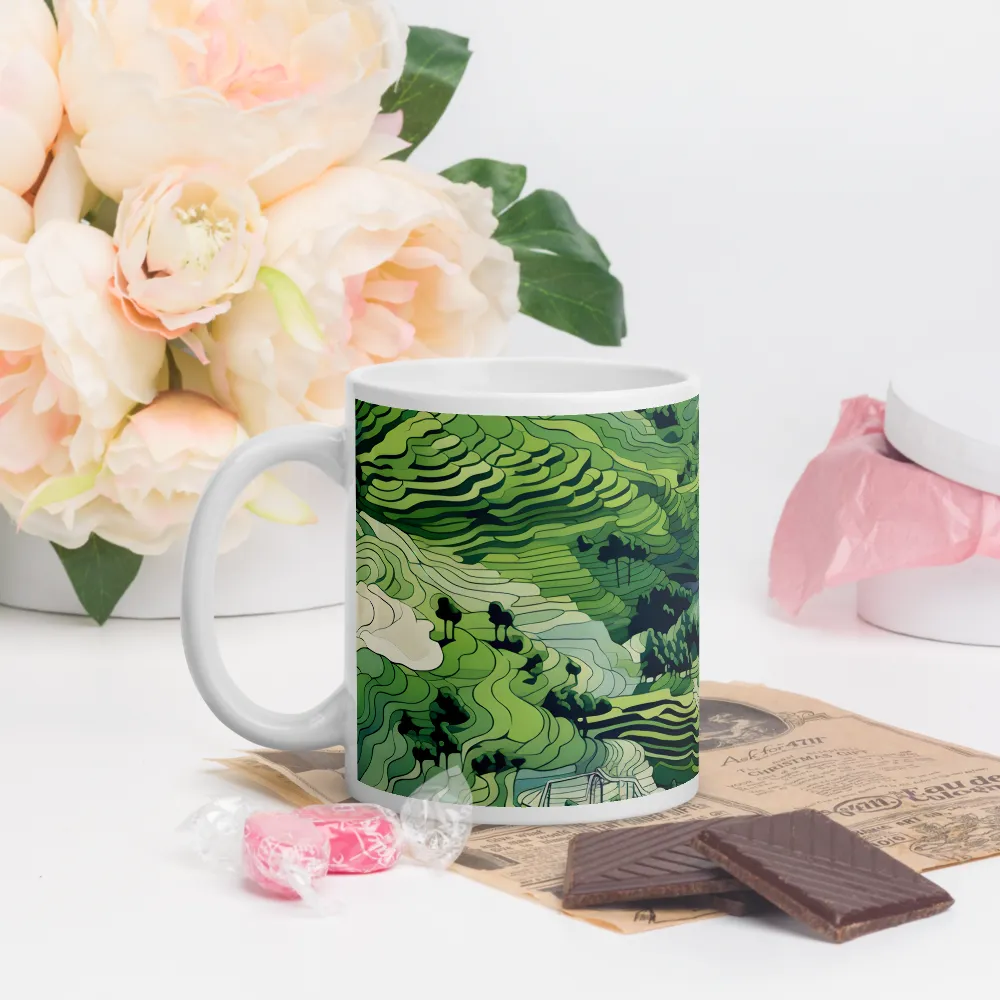 Harmony of the Lush Landscape | Mugs | Multiple Sizes & Colors