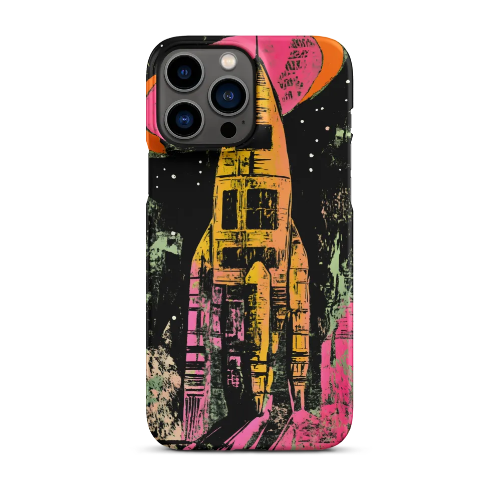 Cosmic Voyage: A Surreal Rocket Adventure