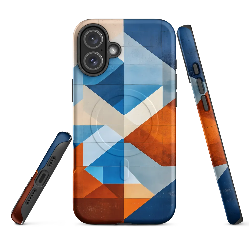 Geometric Harmony: A Vibrant Landscape