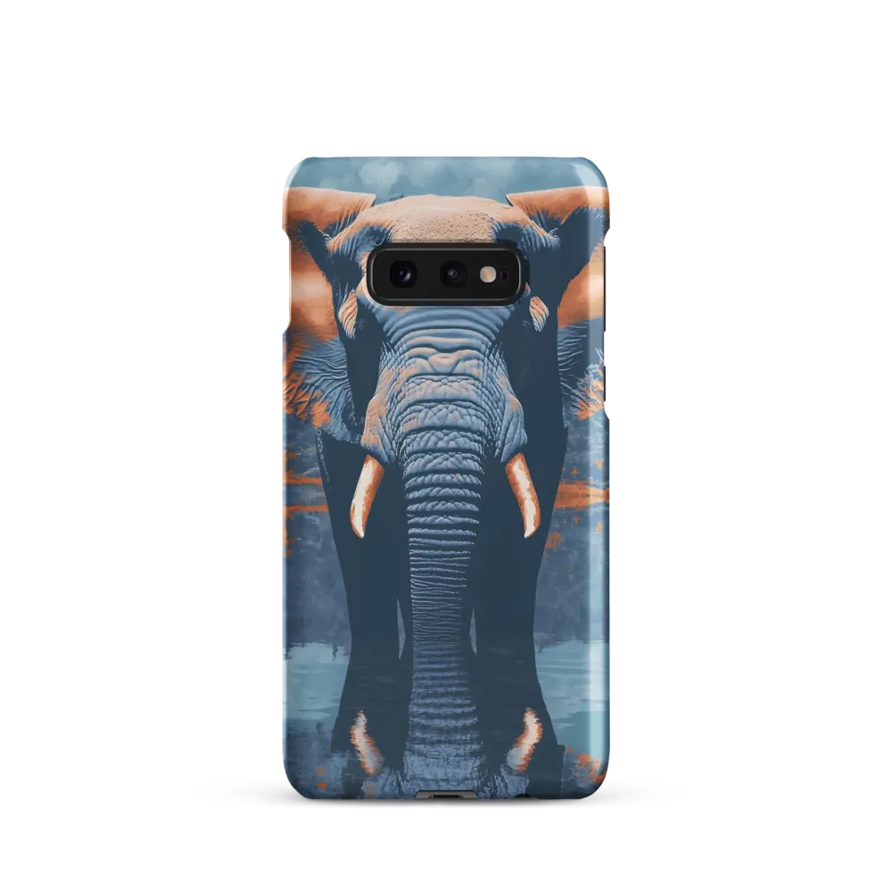 Majestic Reflection: The Elephant's Serenade