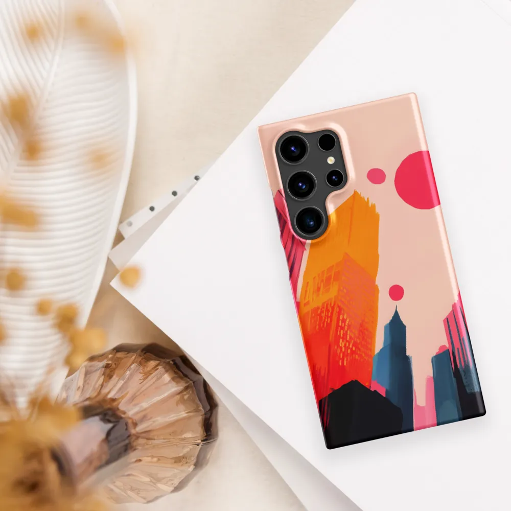 Urban Whispers in Color | Phone Case |  S24 Ultra | Snap Case | Matte