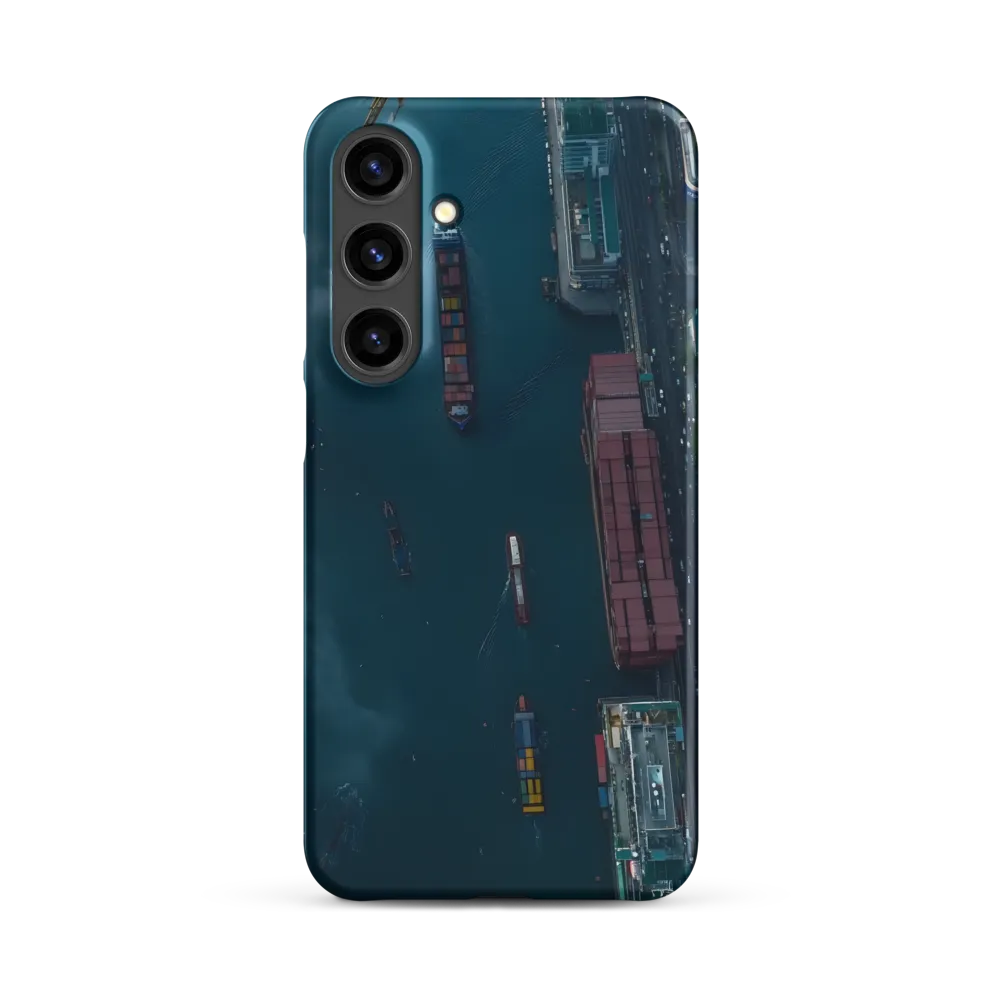 Harbor Axis — Aerial View of a Container Terminal