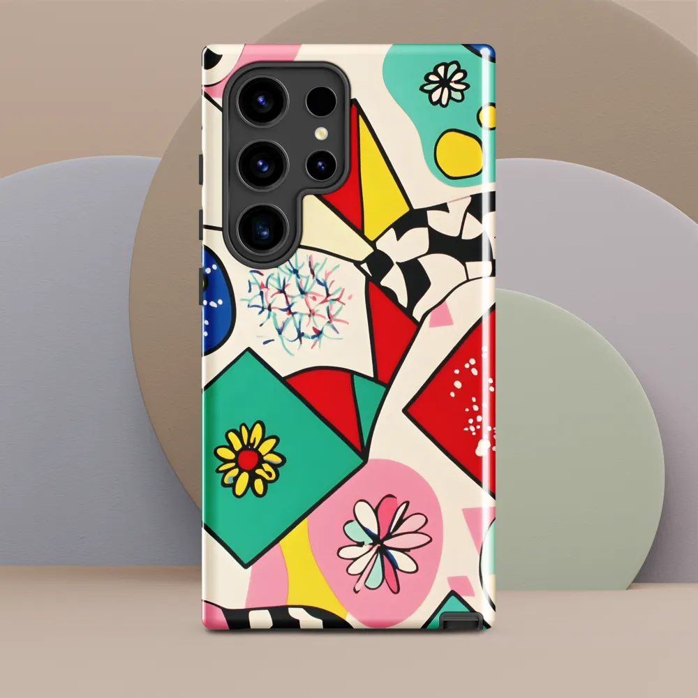 Joyful Geometry: A Playful Dance of Shapes and Colors