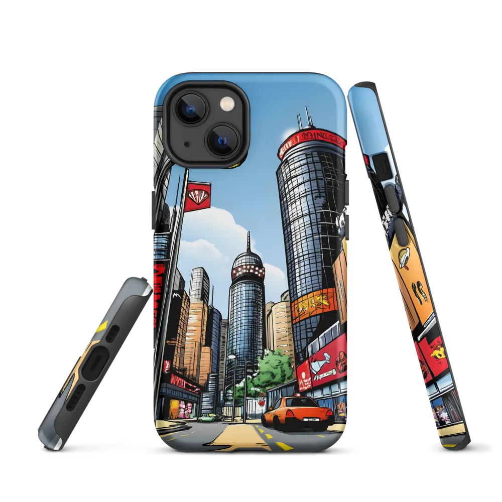Urban Pulse: A Comic Cityscape