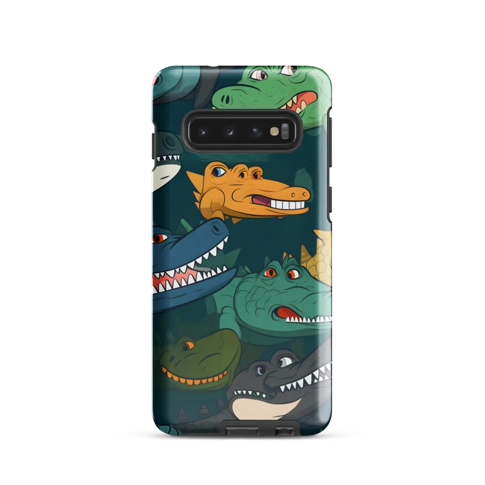 Cheerful Crocodilian Parade