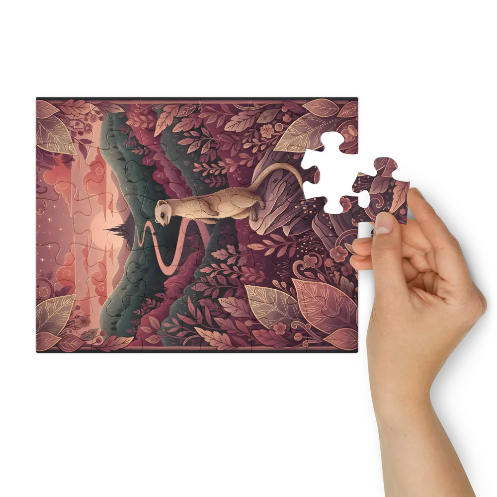 Valley Sentinel 
 Jigsaw Puzzle in Tin Box