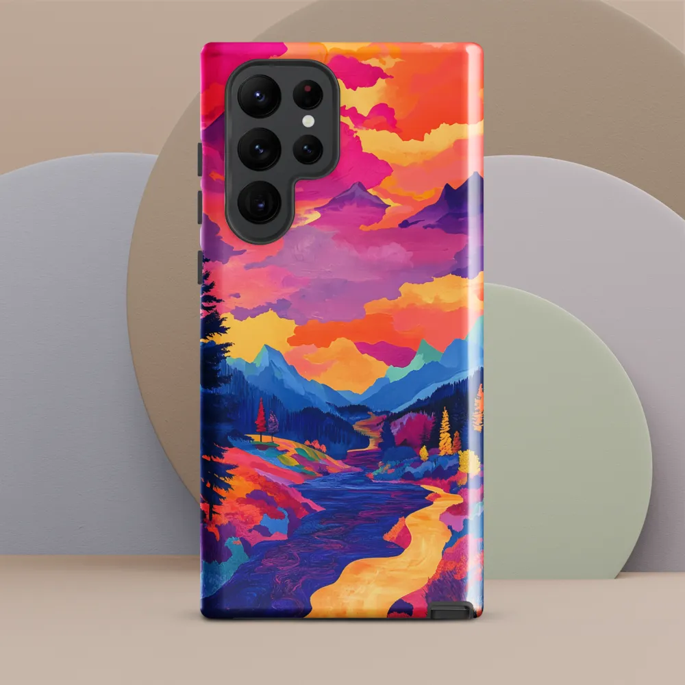 Radiant Serenity: A Surreal Landscape