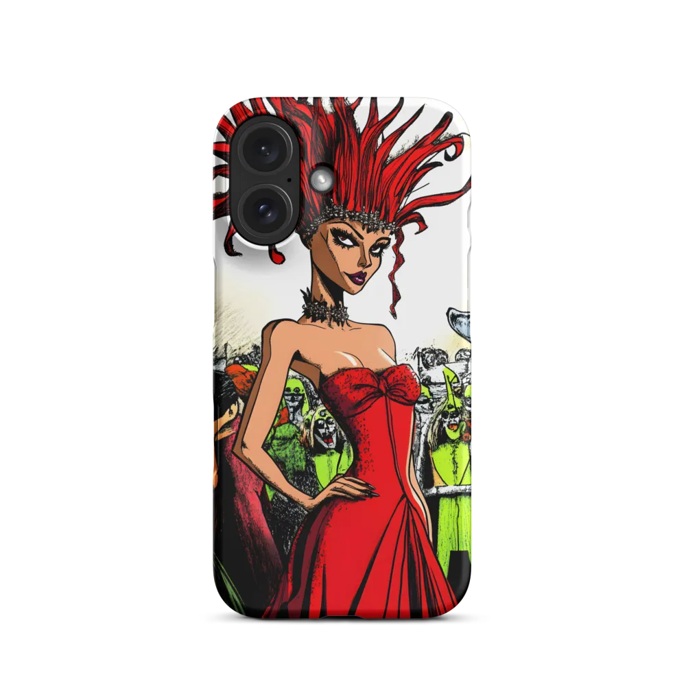 Fiery Elegance: A Fashion Statement