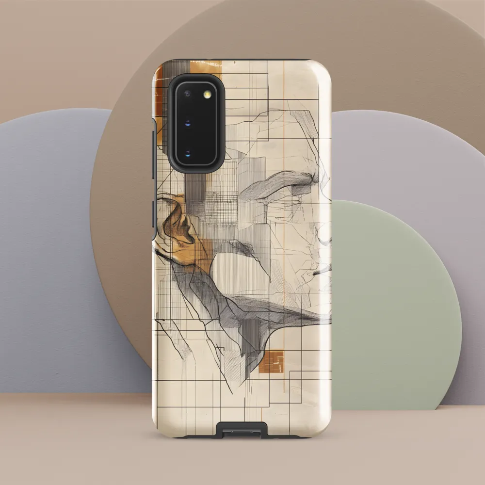 Geometric Reverie | Phone Case |  S20 | Tough Case | Glossy