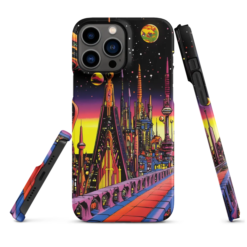 Futuristic Cosmos: A Journey Through Neon Cities