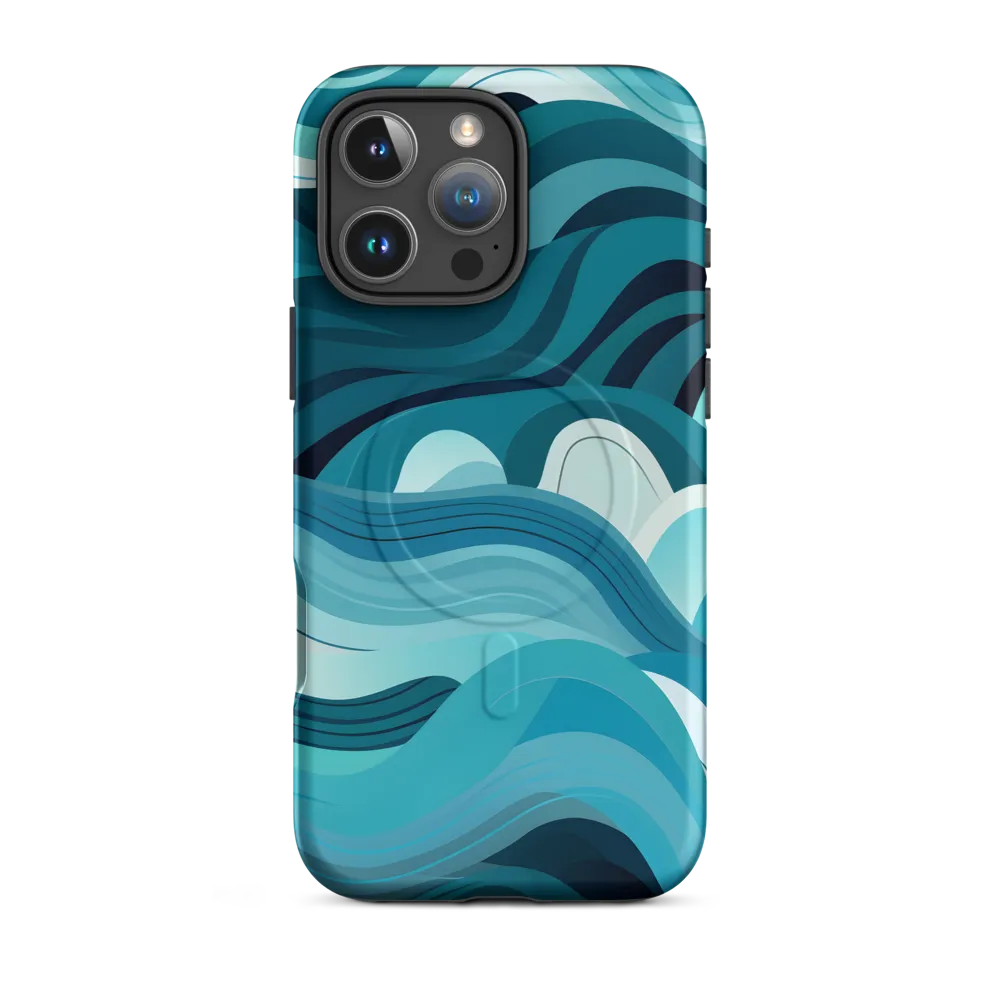 Ebb and Flow | Phone Case |  16 Pro Max | MagSafe® Tough Case | Matte