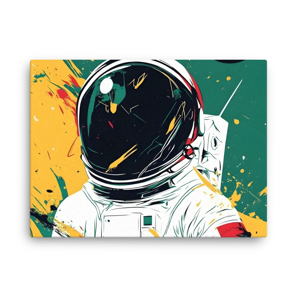 Galactic Explorer: A Modern Odyssey | Thin Canvas | 18″×24″