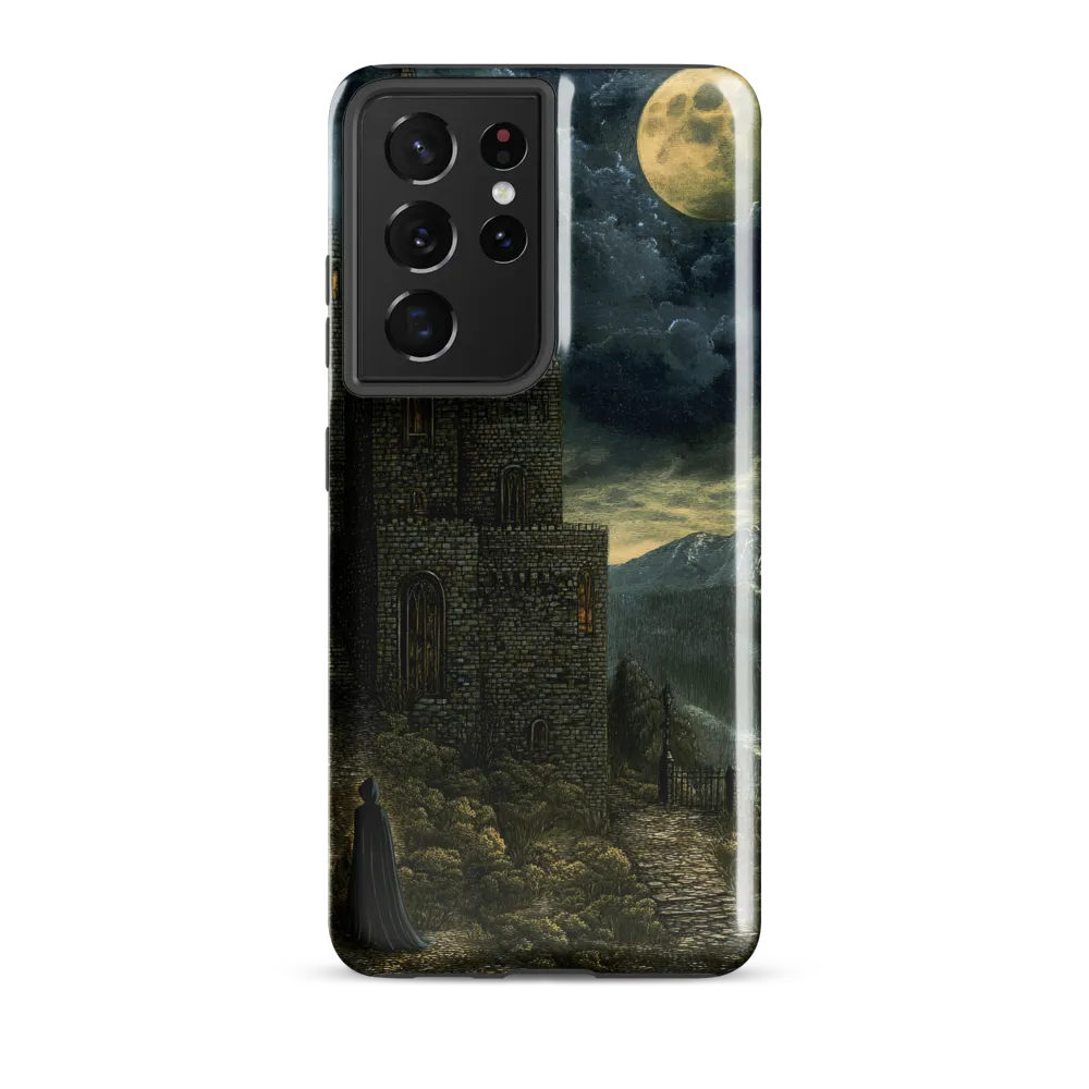Whispers of the Moonlit Castle | Phone Case |  S21 Ultra | Tough Case | Glossy