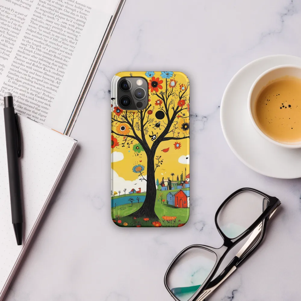Whimsical Blooms of Life | Phone Case |  12 Pro | Snap Case | Matte