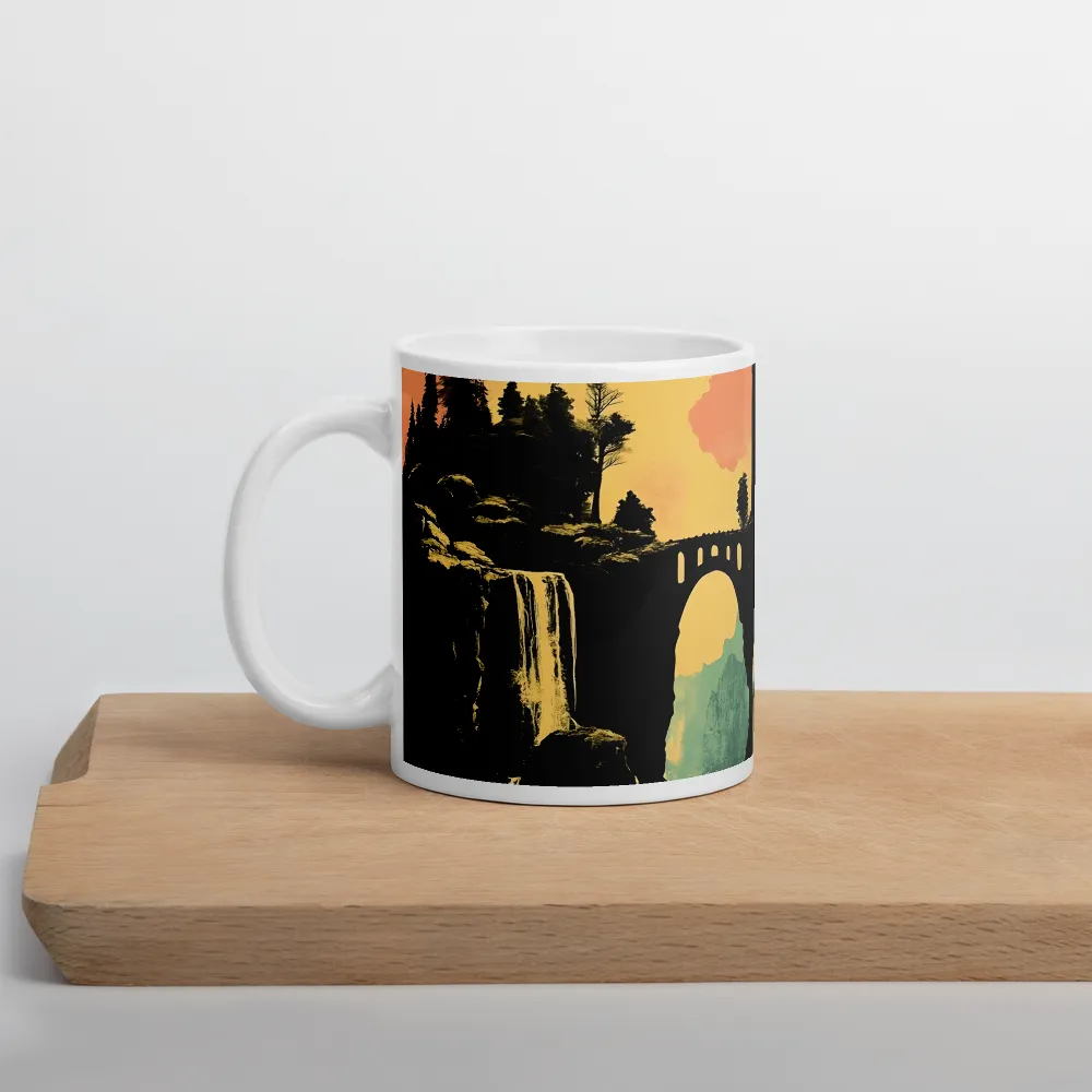 The Enchanted Bridge | Mug with White inside | 11 oz