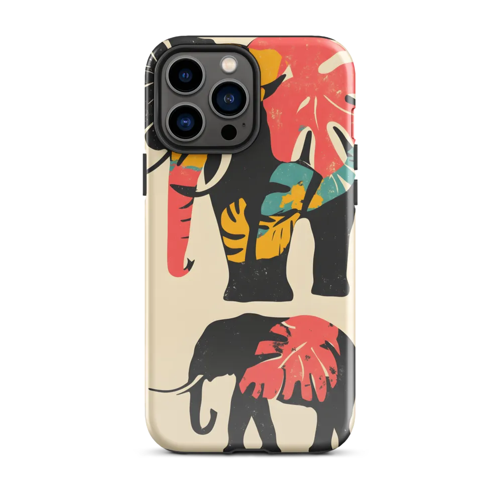 Tropical Elegance: The Elephant's Dance