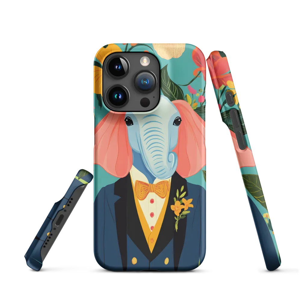 Elegance in Bloom | Phone Case |  15 Pro | Snap Case | Matte