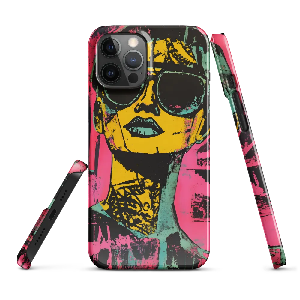 Confident Portrait in Neon Colors