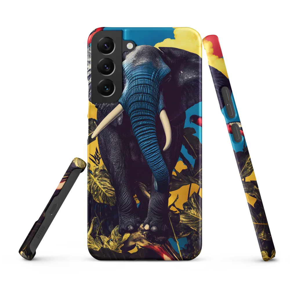 Elephant Dreams in Vibrant Colors | Phone Case |  S22 Plus | Snap Case | Matte