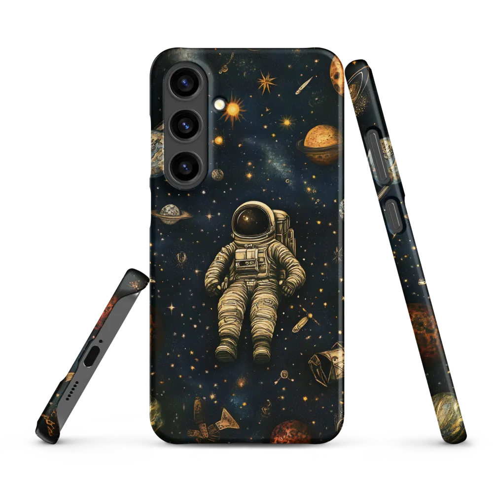 Cosmic Voyage: An Astronaut's Solitude