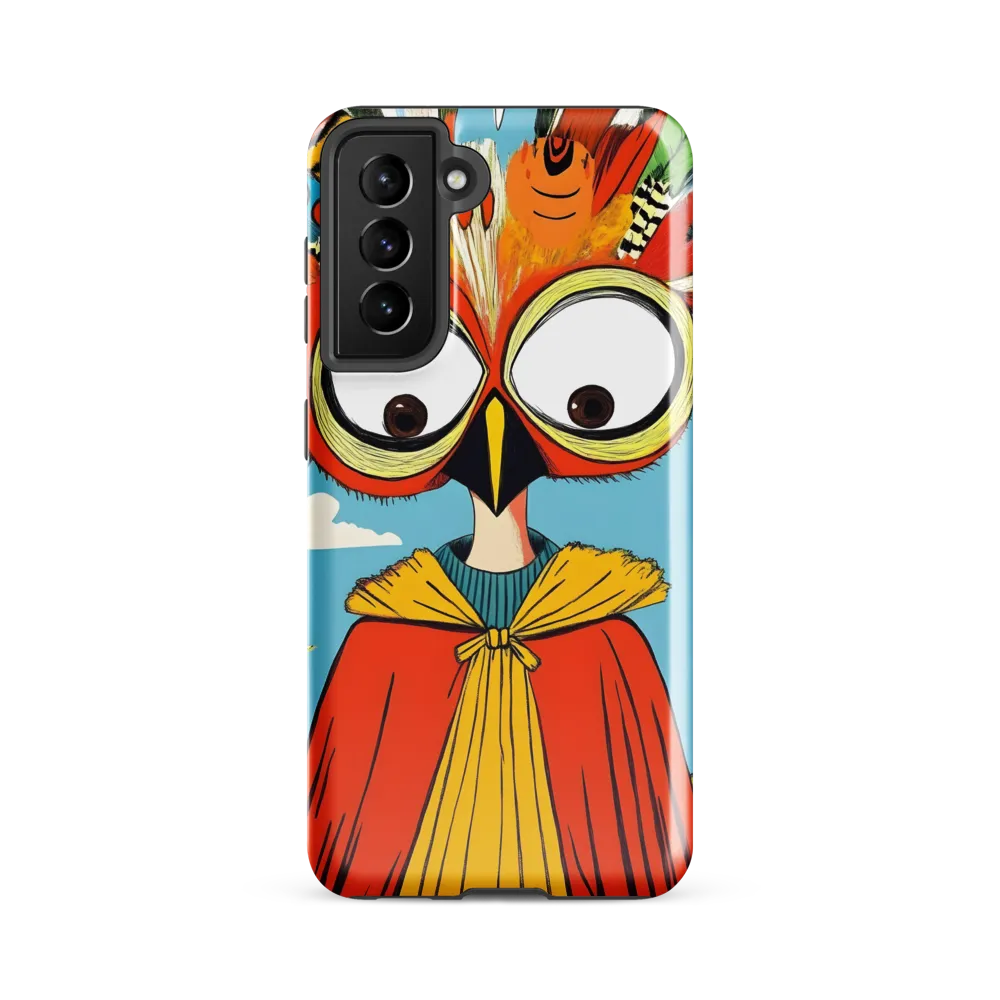A Whimsical Encounter: The Owl-Human Fusion
