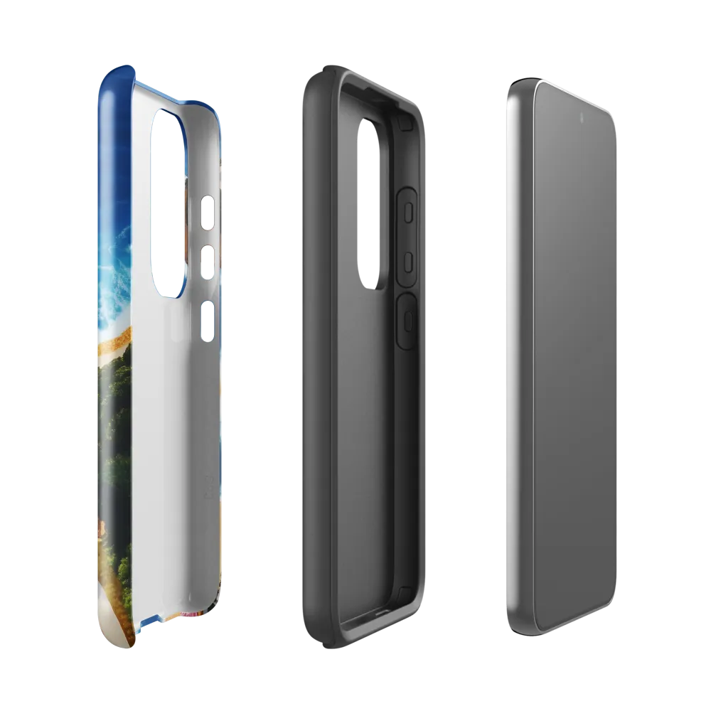 Tropical Serenity | Phone Case |  S23 | Tough Case | Glossy