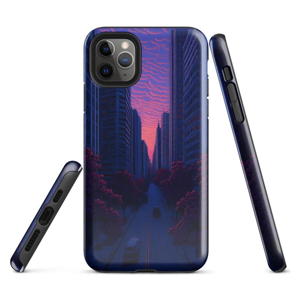 Dusk Serenity in the Urban Jungle | Phone Case |  11 Pro Max | Tough Case | Glossy