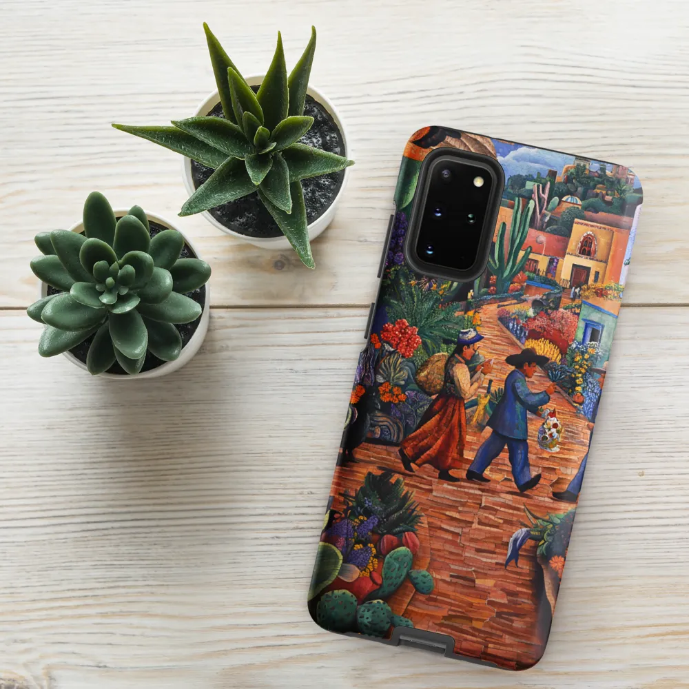 A Mosaic Journey Through Colorful Landscapes
