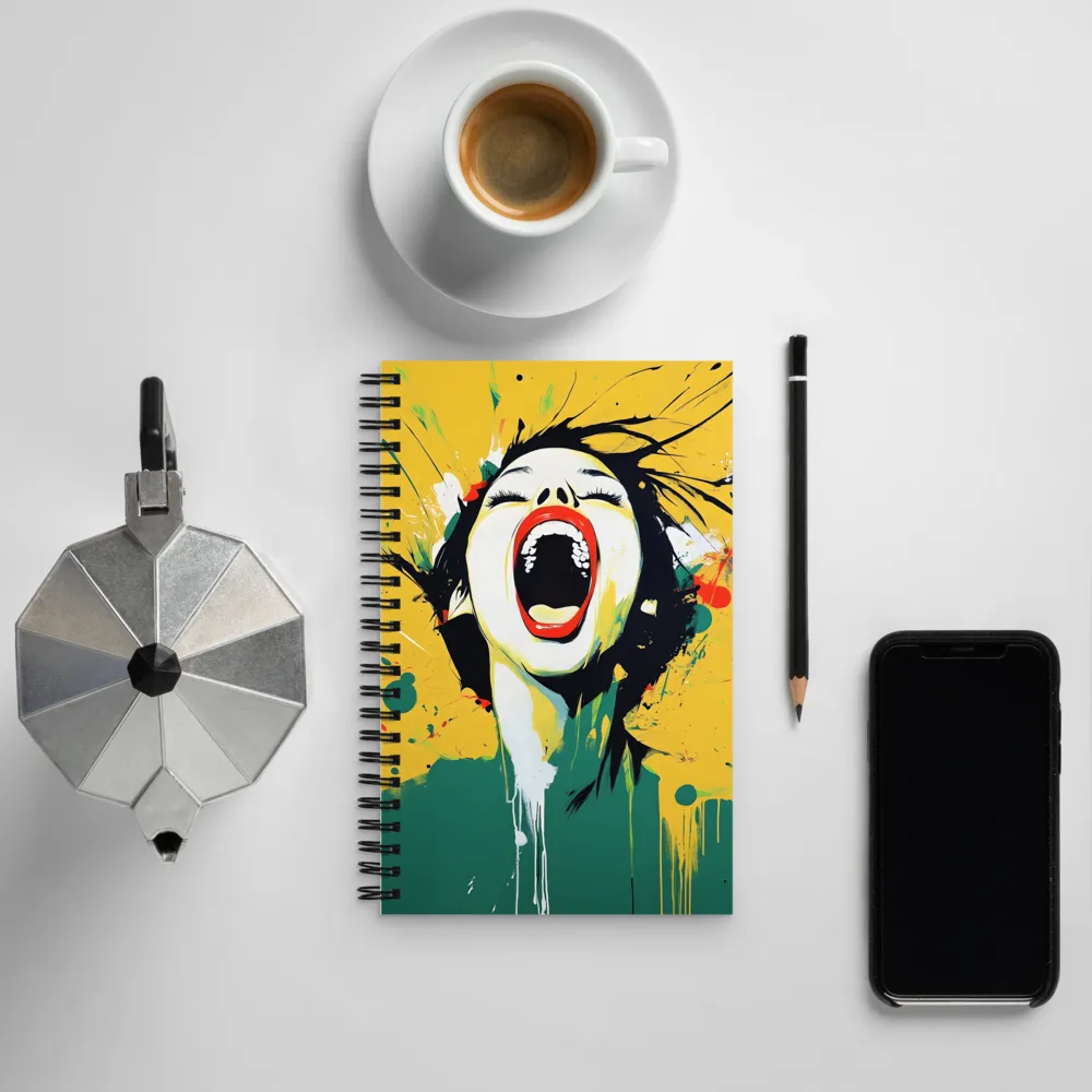 Unleashed Expression | Spiral Notebook