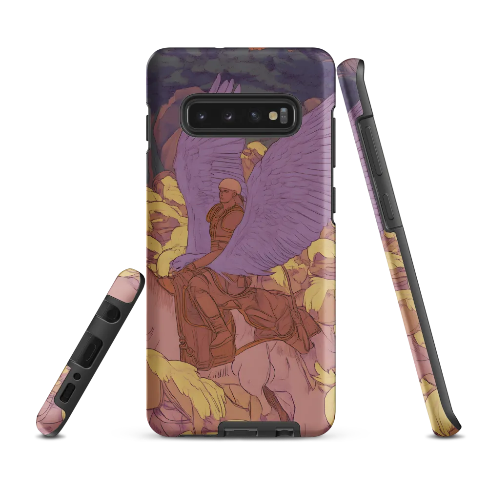 The Winged Guardian | Phone Case |  S10 Plus | Tough Case | Matte