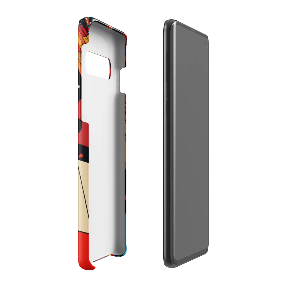 Urban Symmetry: A Dance of Geometry | Phone Case |  S10 Plus | Snap Case | Glossy