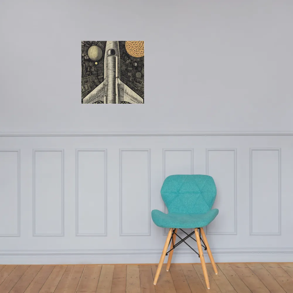 Voyage to the Unknown | Poster | 18″×18″