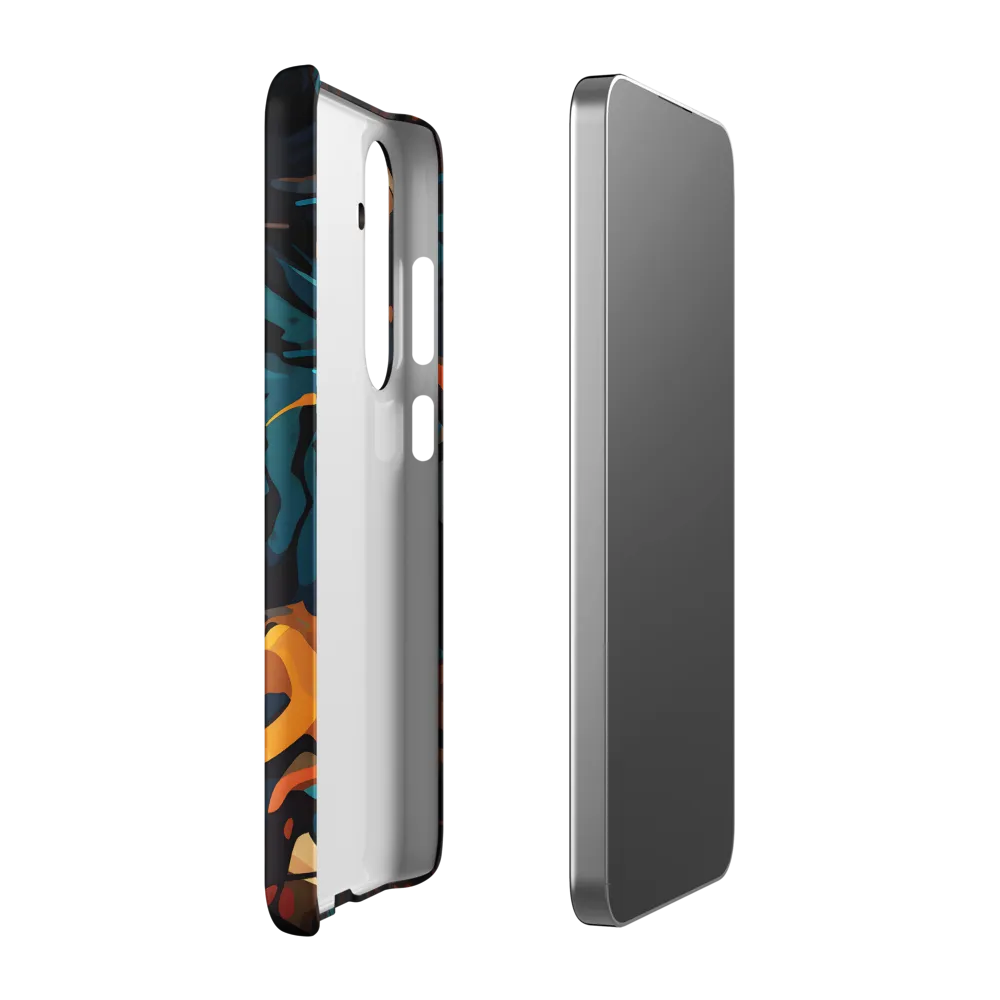 Tropical Enigma: A Wildlife Quartet | Phone Case |  S24 Plus | Snap Case | Matte