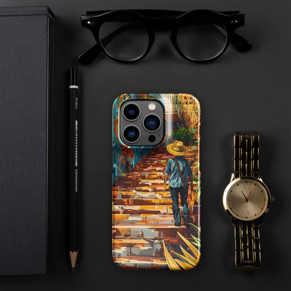 Steps to Adventure | Phone Case |  14 Pro | Snap Case | Glossy