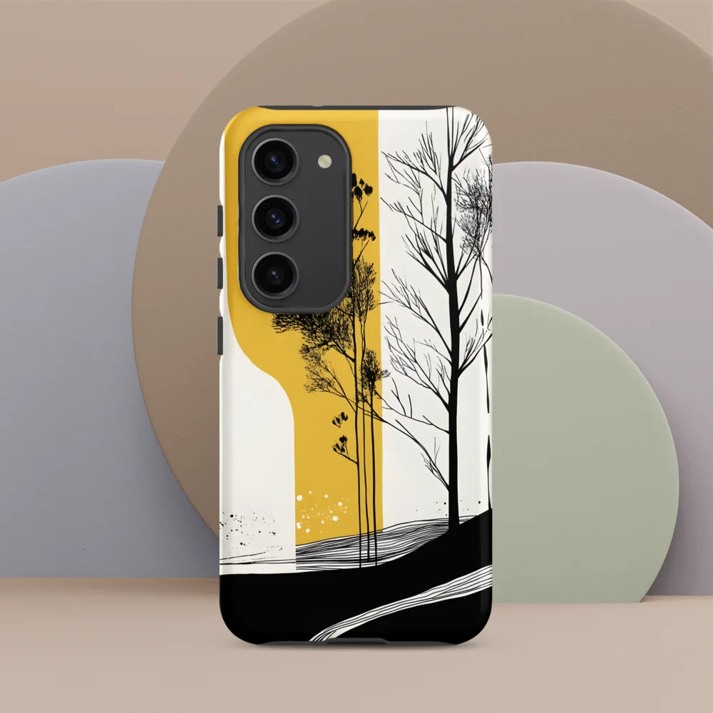Whispers of Nature: An Abstract Landscape