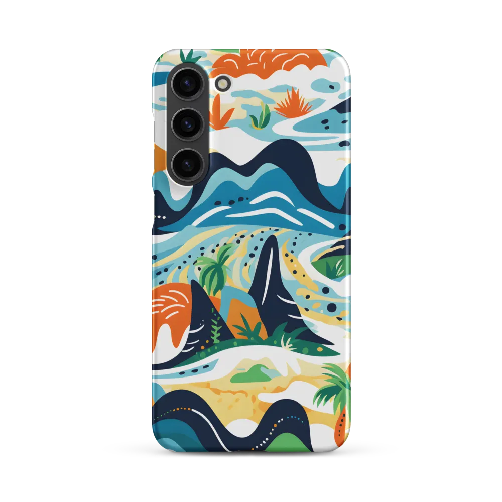 Abstract Tropical Landscape
