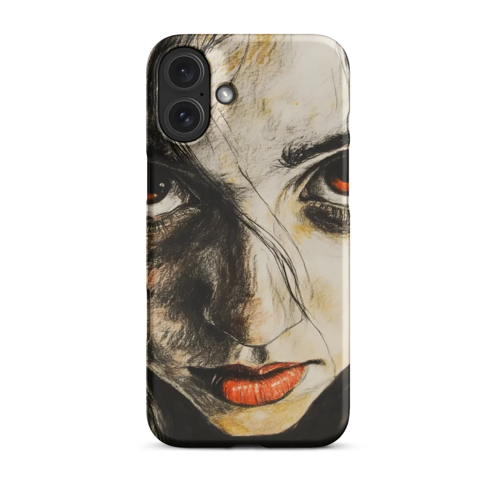 Gaze of Intensity | Phone Case |  16 Plus | Snap Case | Matte