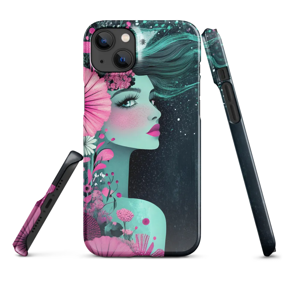 Floral Harmony: Portrait of Serenity