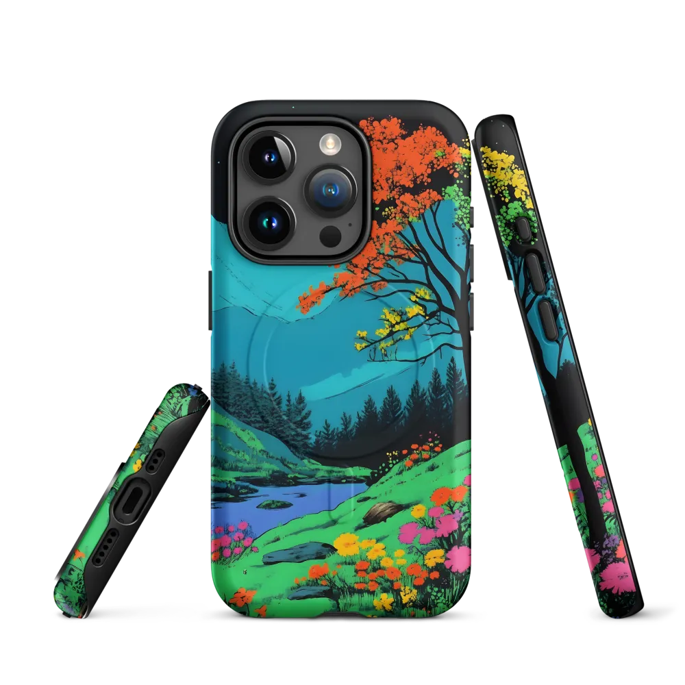 Neon Dreams: A Vibrant Landscape