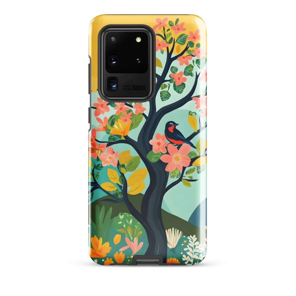 Spring Blossoms: A Serene Encounter